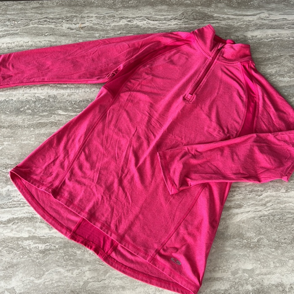C9 by Champion pink half zip sports shirt
